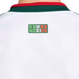 adidas Kids Mexico World Cup 2026 Away Jersey White Crest Neck