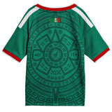 adidas Kids Mexico World Cup 2026 Home Minikit Green Back
