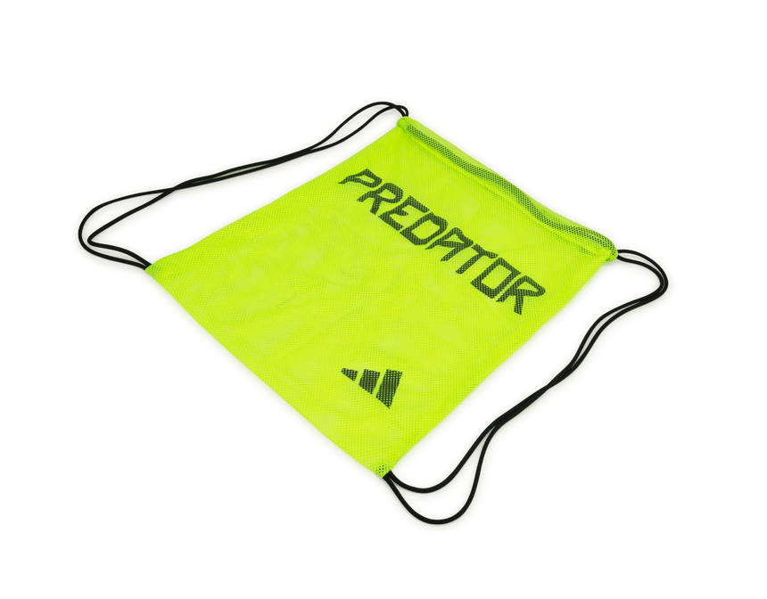 adidas Kids Predator Acccuracy+ FG White/Lucid Lemon Shoebag