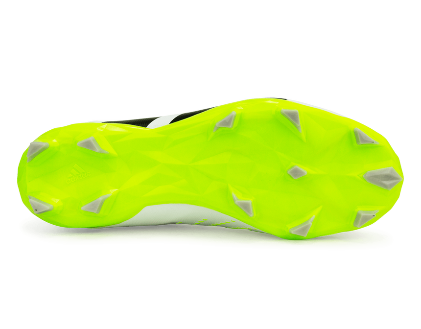 adidas Kids Predator Accuracy.3 FG White/Lucid Lemon Sole