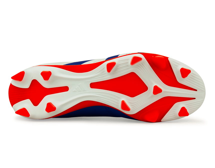adidas Kids Predator Club Sock FXG Blue/Red Sole