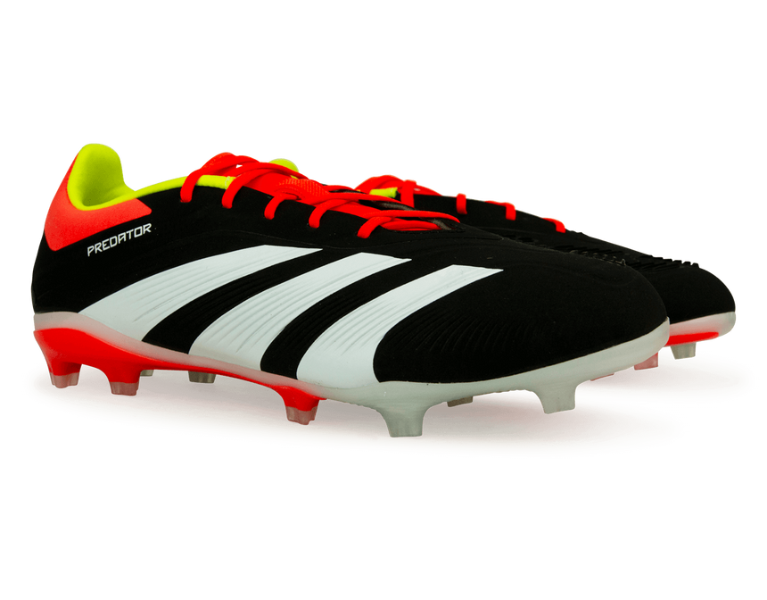 adidas Kids Predator Elite FG Black/White Together