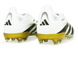 adidas Kids Predator Elite FG White/Black/Gold Rear