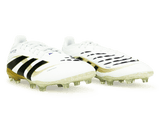 adidas Kids Predator Elite FG White/Black/Gold Together