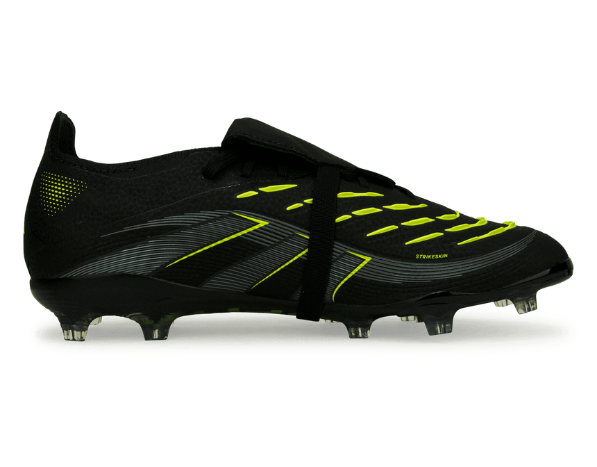 adidas Youth Predator Elite Foldover Tongue FG Black/Green