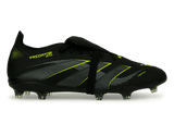 adidas Kids Predator Elite Foldover Tongue FG Black/Green