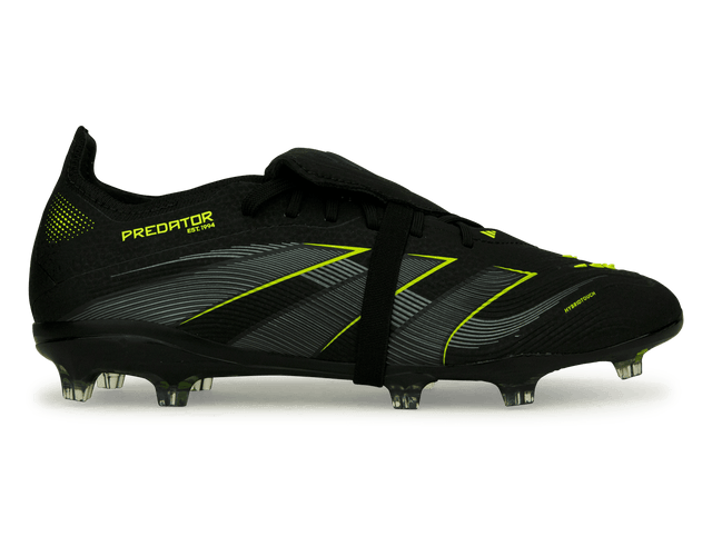 adidas Kids Predator Elite Foldover Tongue FG Black/Green