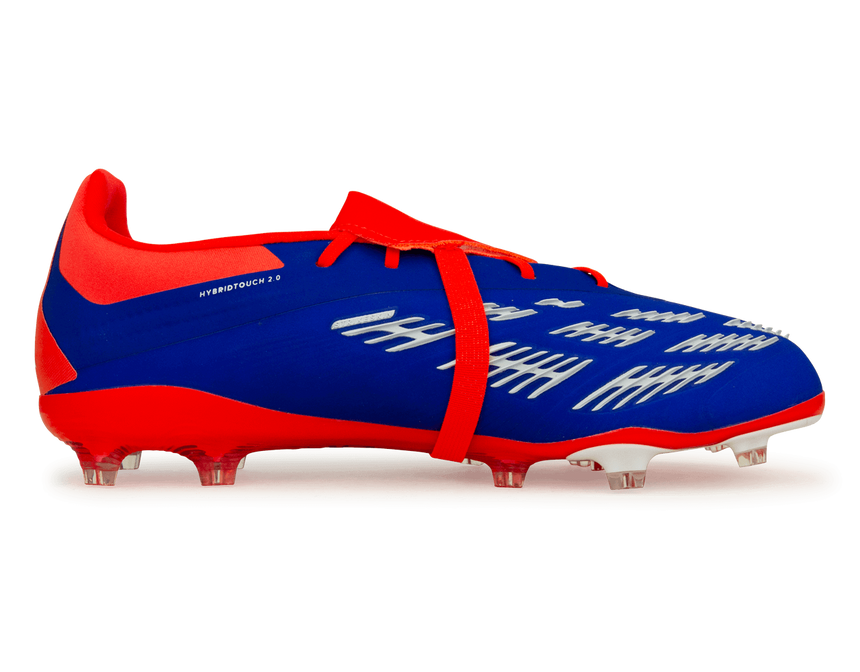adidas Youth Predator Elite Foldover Tongue FG Lucid Blue/White