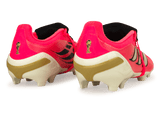 adidas Kids Predator Elite Fold-Over Tongue FG Pink/Black Heel