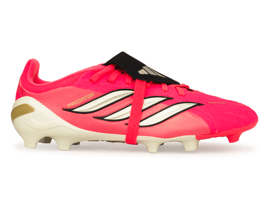adidas Kids Predator Elite Fold-Over Tongue FG Pink/Black 