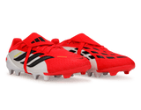 adidas Kids Predator Elite Foldover Tongue FG Red/Black/White Together