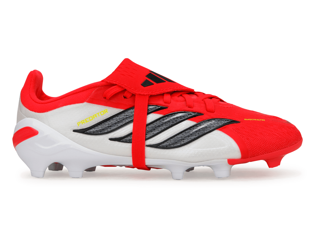 adidas Youth Predator Elite Fold-Over Tongue FG Red/Black/White
