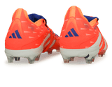 adidas Kids Predator Elite Foldover Tongue FG Signal Coral/White Rear