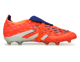 adidas Kids Predator Elite Foldover Tongue FG Signal Coral/White Side 