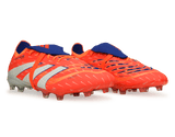 adidas Kids Predator Elite Foldover Tongue FG Signal Coral/White Together