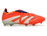 adidas Kids Predator Elite Foldover Tongue FG Signal Coral/White