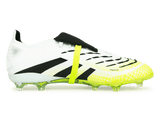 adidas Kids Predator Elite Foldover Tongue FG White/Black/Green Side