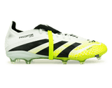 adidas Kids Predator Elite Foldover Tongue FG White/Black/Green