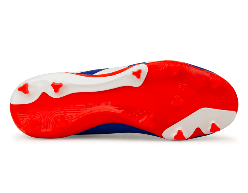 adidas Kids Predator League FG Blue/Red Sole