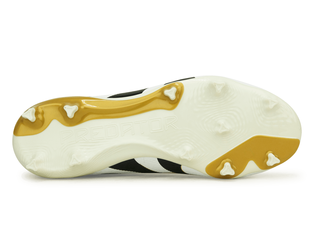 adidas Youth Predator League FG/MG White/Black/Gold – Azteca Soccer