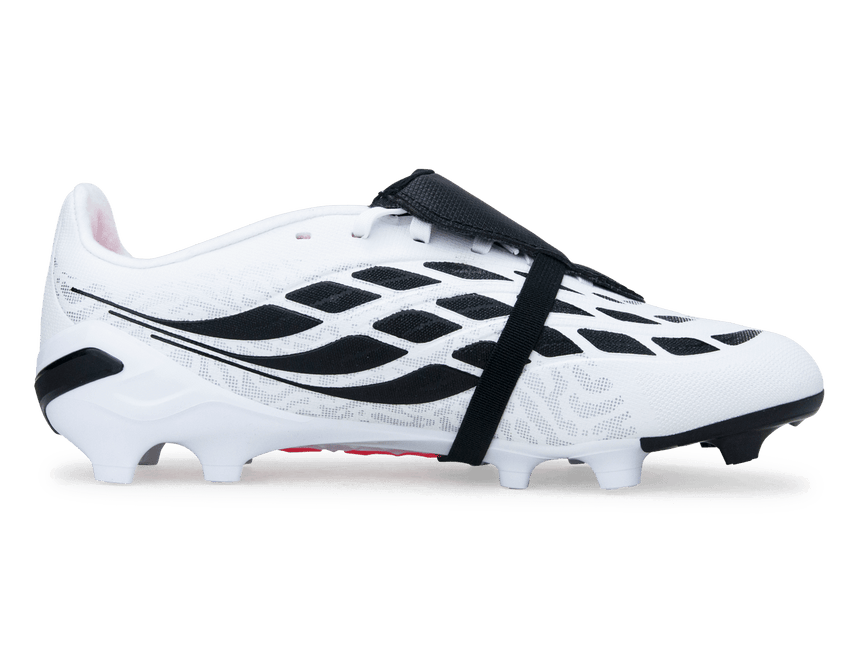 adidas Kids Predator League Fold-Over Tongue FG White/Black Side