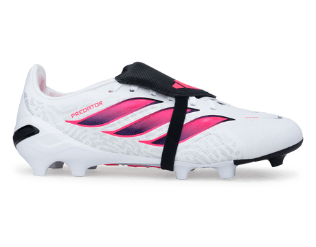 adidas Kids Predator League Fold-Over Tongue FG White/Black