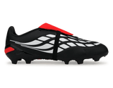 adidas Kids Predator League Foldover Tongue FG/MG Black/Lucid Red Side