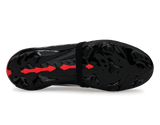 adidas Kids Predator League Foldover Tongue FG/MG Black/Lucid Red Sole