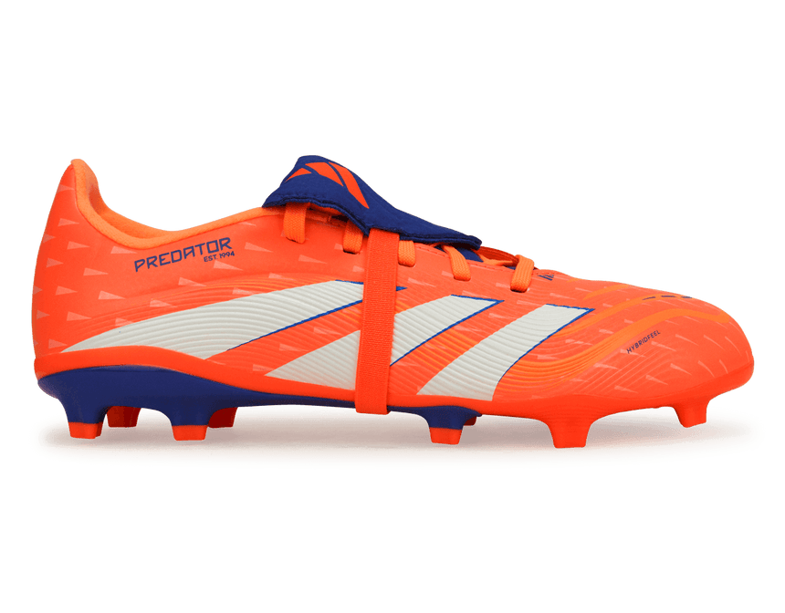 adidas Youth Predator League Fold-Over Tongue FG/MG Signal Coral