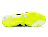 adidas Kids Predator League Foldover Tongue FG/MG White/Black/Green Sole