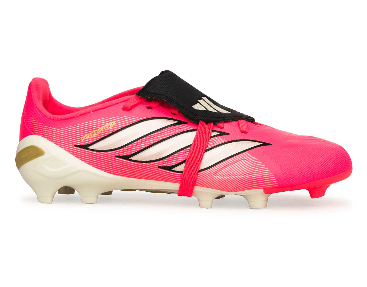 adidas Kids Predator League Fold-Over Tongue FG Solar Red/Black