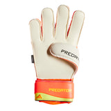 adidas Kids Predator Match Fingersave Goalkeeper Gloves Black/Orange/White Back