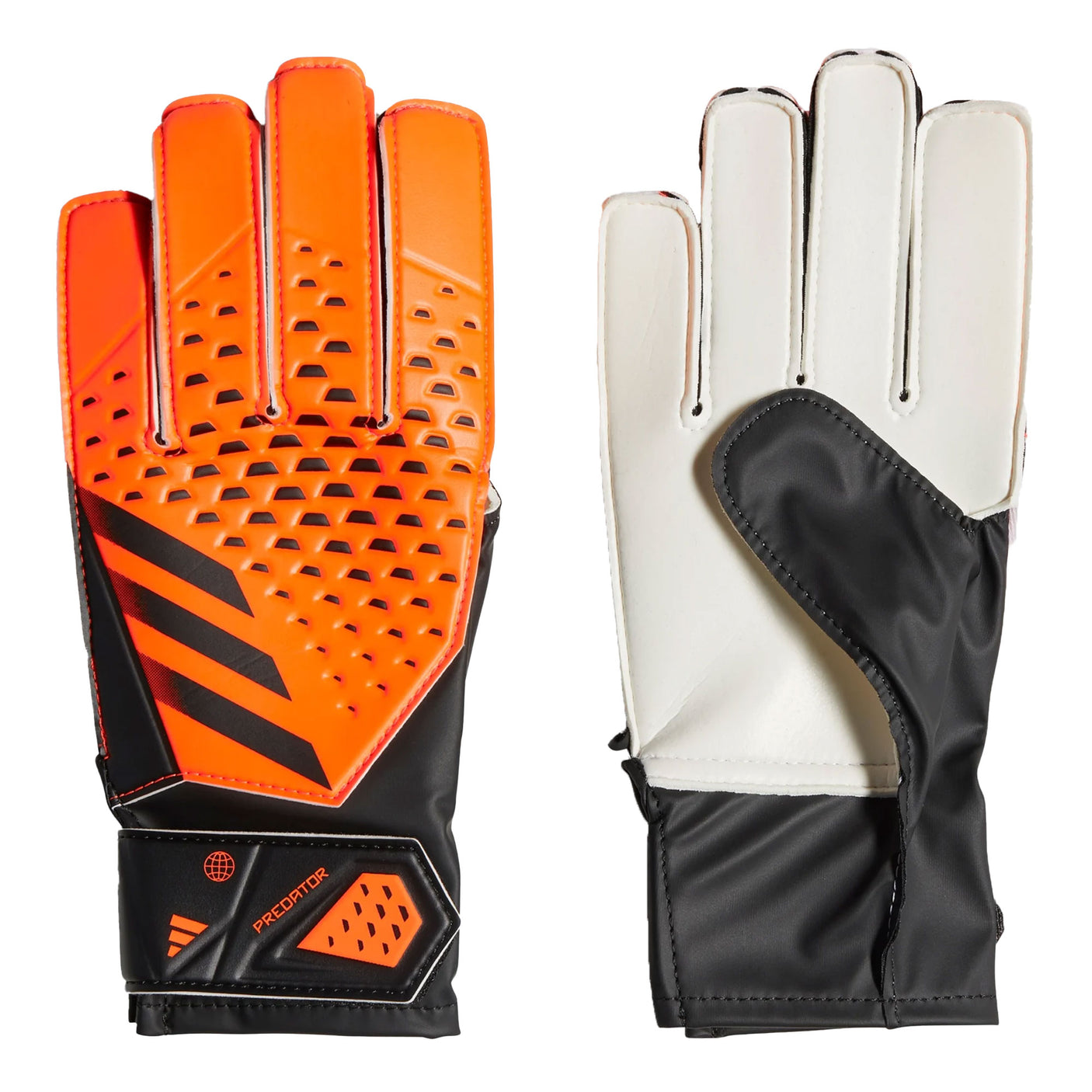 adidas Kids Predator Training Goalkeeper Gloves Orange/Black Both