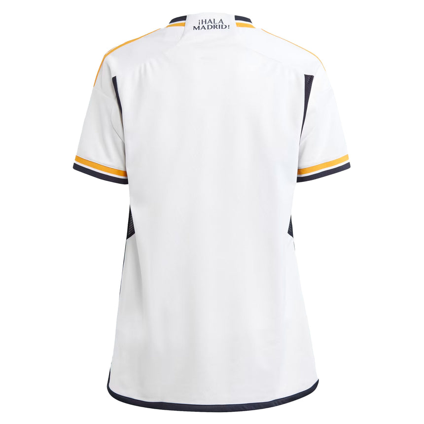 adidas Kids Real Madrid 2023/24 Home Jersey White/Black Back