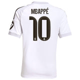 adidas Real Madrid Kids Home Stadium 2025/26 Jersey w/ Mbappe #10