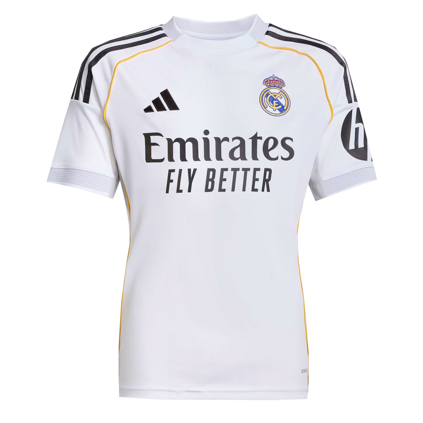 adidas Kids Real Madrid 2025/26 Home Jersey White Front