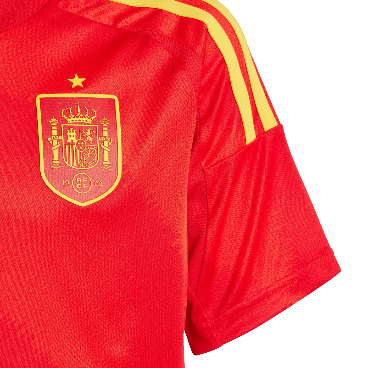 adidas Kids Spain 2024/25 Home Jersey Better Scarlet Crest
