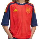 adidas Kid's Spain World Cup 2026 Home Jersey Red Crest