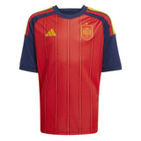 adidas Kid's Spain World Cup 2026 Home Jersey Red Front