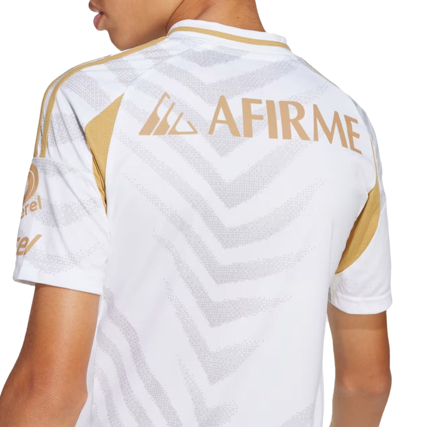 adidas Kids Tigres UANL 2024/25 Third Jersey White/Grey Back