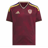 adidas Kids Venezuela World Cup 2026 Home Jersey Burgundy Front