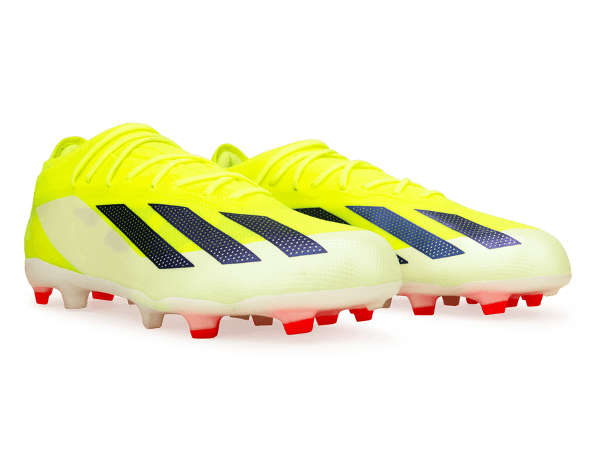 adidas Kids X Crazyfast Elite FG Solar Yellow/Core Black/White Pair