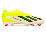 adidas Kids X Crazyfast Elite FG Solar Yellow/Core Black/White Side