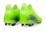 adidas Kids X Ghosted+ FG Signal Green/Energy Ink Heel