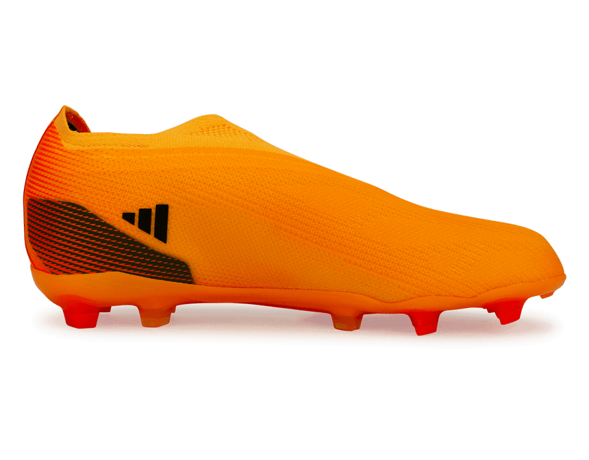 adidas Kids X SpeedPortal+ FG Gold/Orange Side