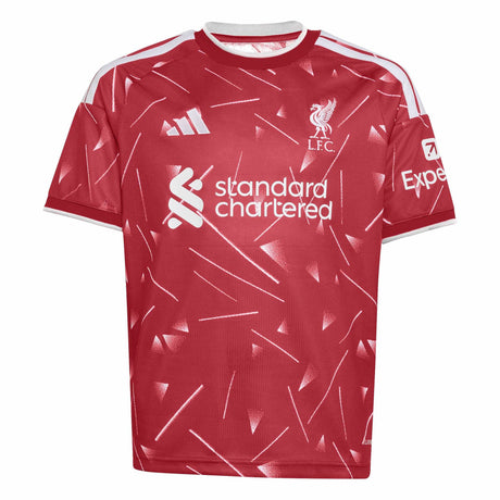 adidas Liverpool Kids Home Stadium 2026/27 Jersey Burgundy Front