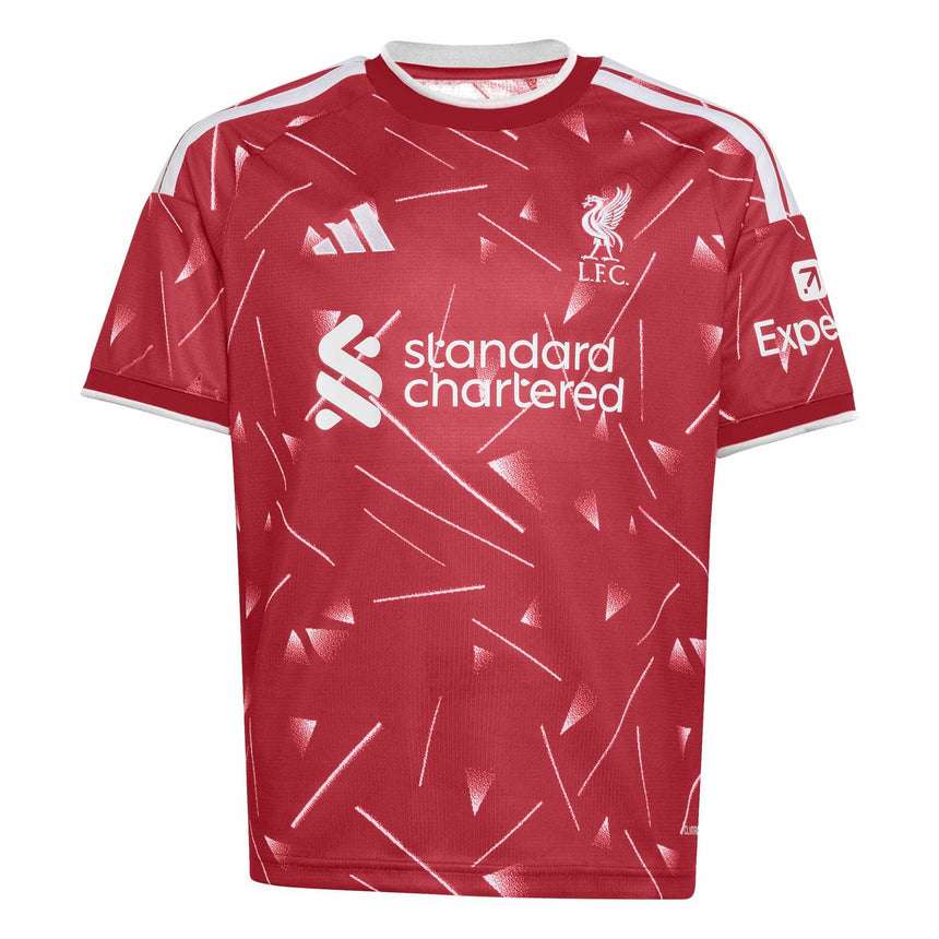 adidas Liverpool Kids Home Stadium 2026/27 Jersey Burgundy Front