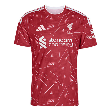 adidas Liverpool Men's Home Authentic 2026/27 Jersey Red Front
