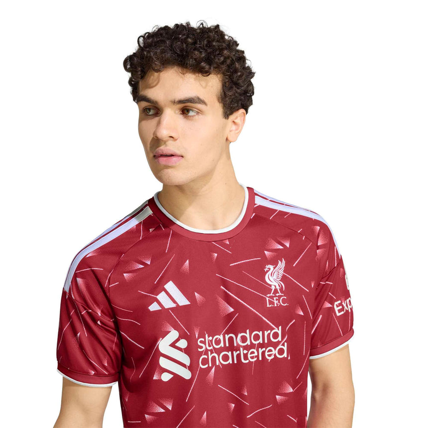adidas Liverpool Men's Home Stadium 2026/27 Jersey Burgundy Crest