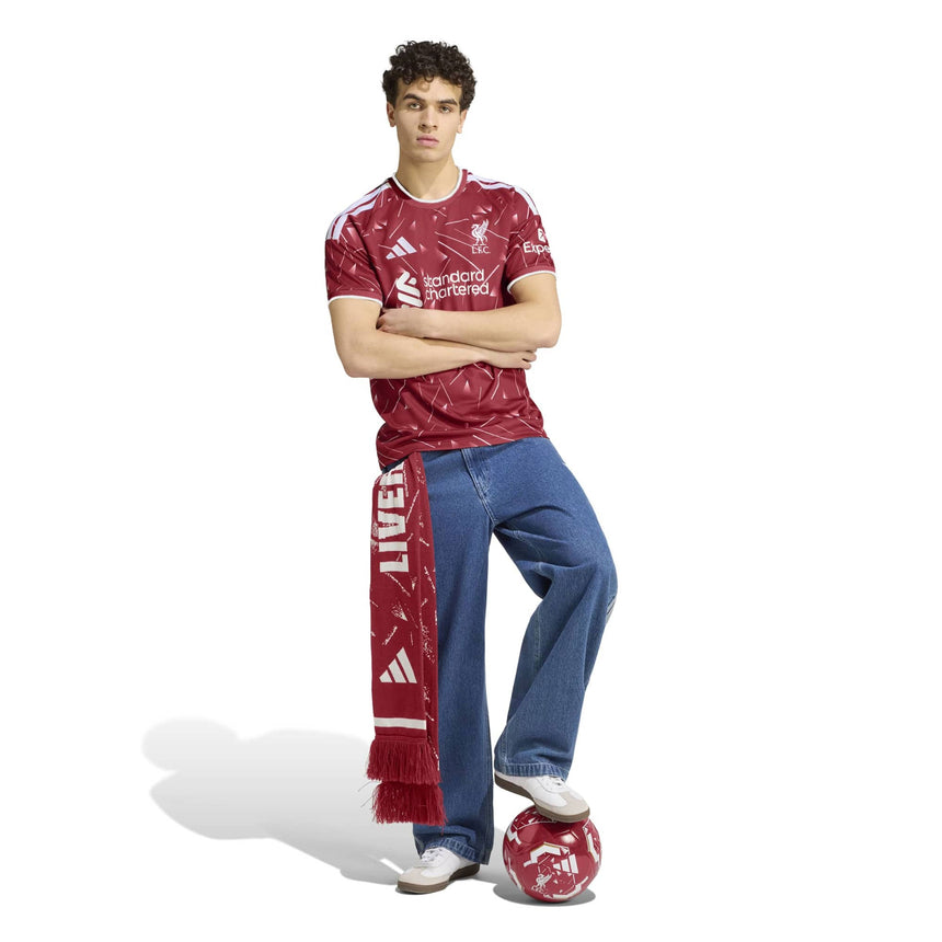 adidas Liverpool Men's Home Stadium 2026/27 Jersey Burgundy Model